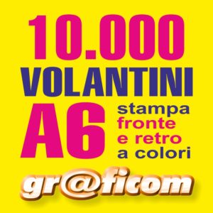 volantini A6 10000