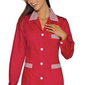 Casacca Marbella - Isacco Rosso+riga Rossa Manica Lunga