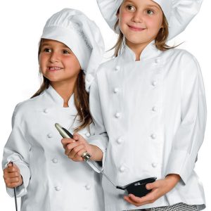 Giacca cuoco Babychef Bianco